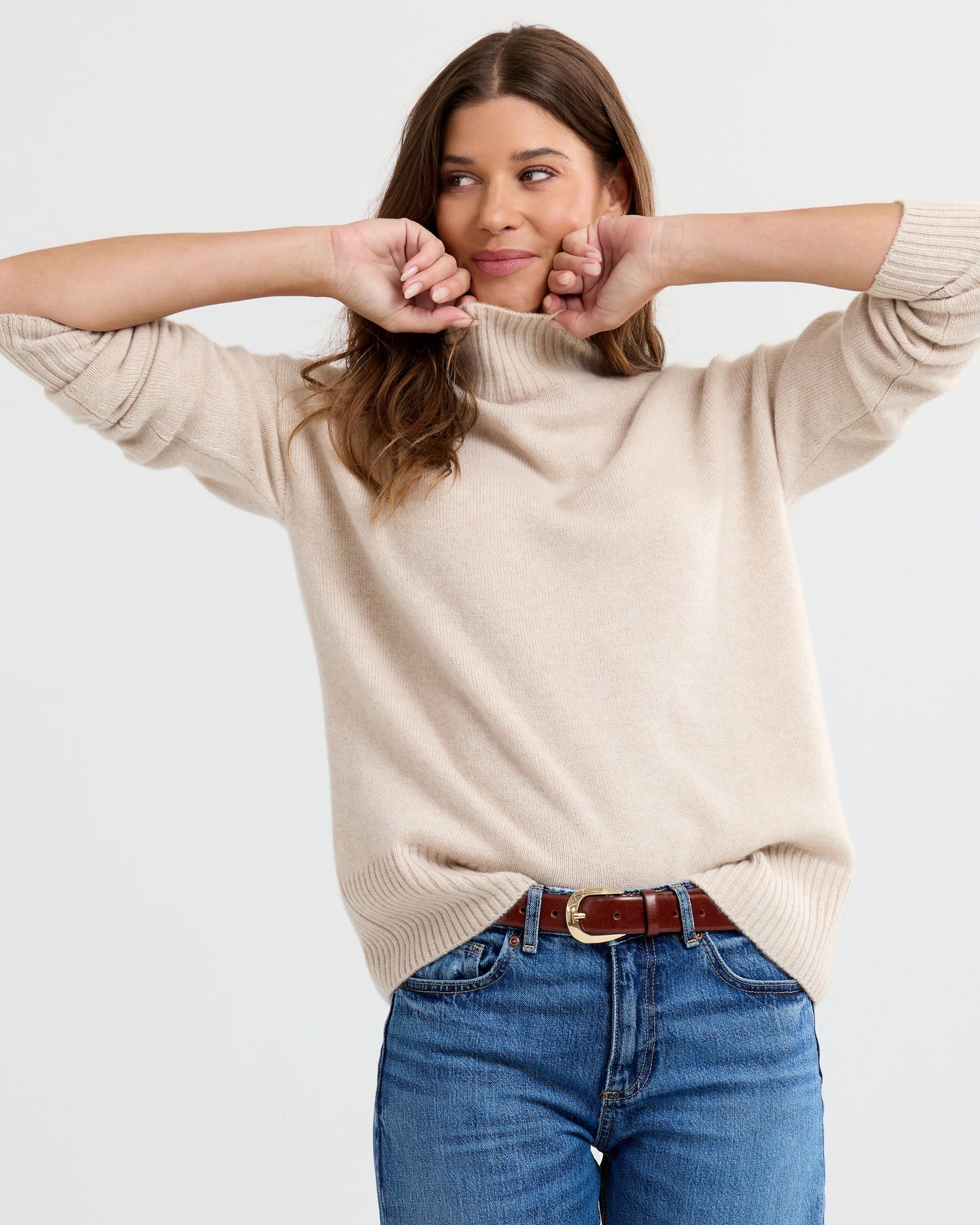 Oversized Cashmere Pullover