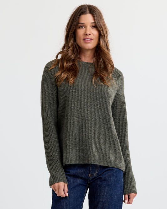 Cashmere Fisherman Crew
