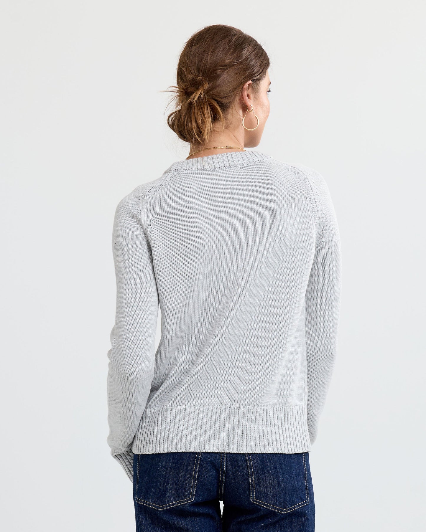 Cotton Silk Crew