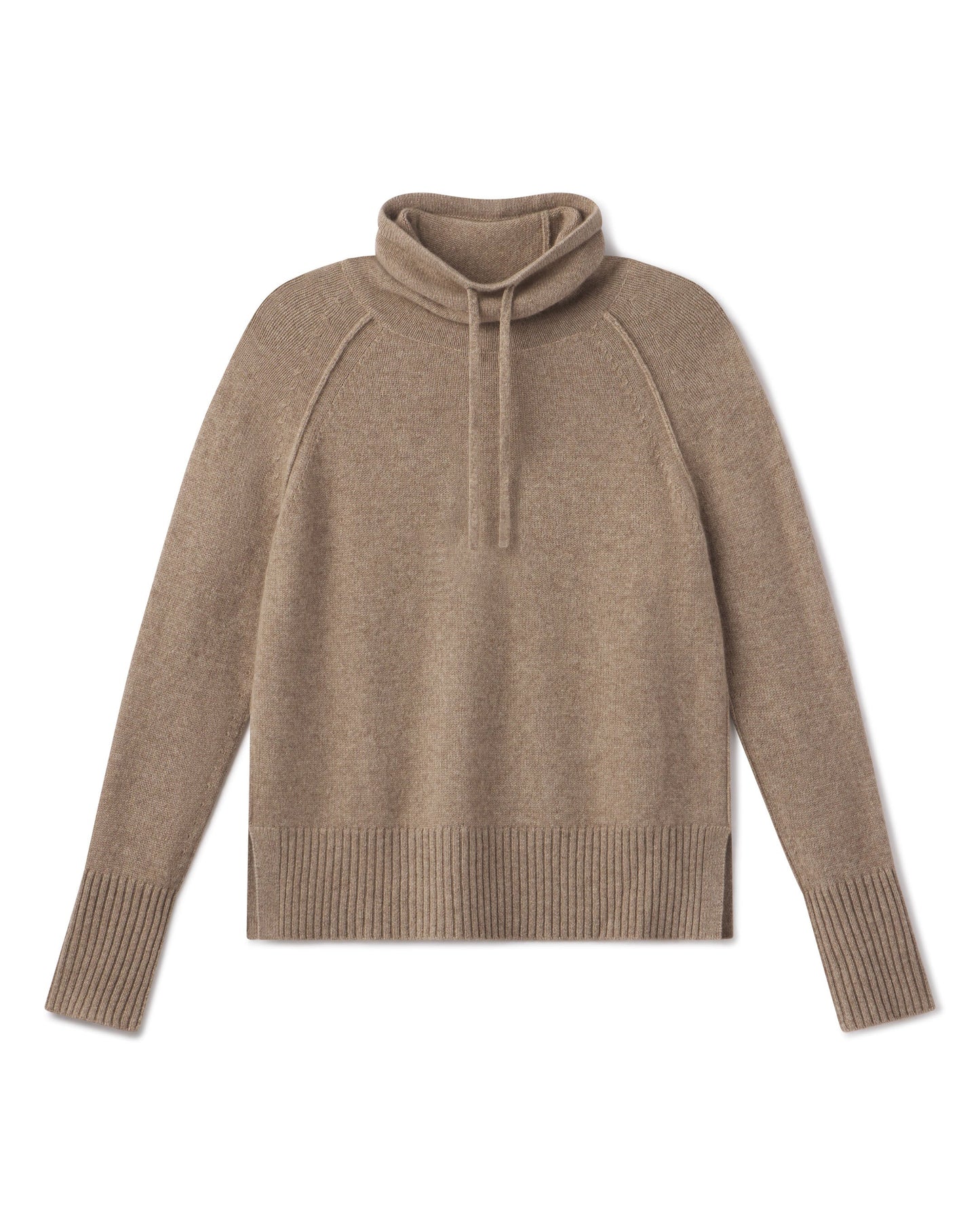 Cashmere Drawstring Funnel