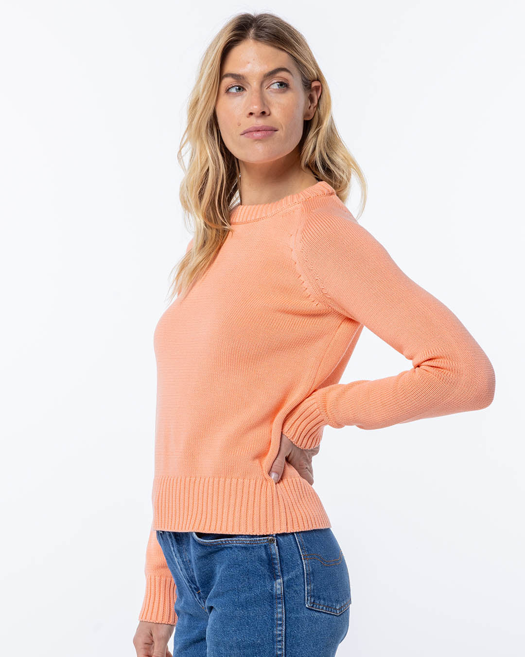 Cotton Silk Crew
